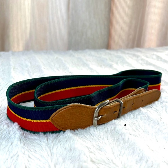 Vintage Accessories - VINTAGE multicolored stretchy belt